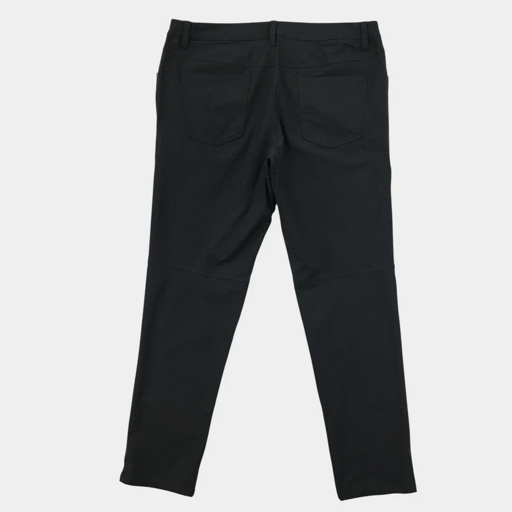 Lululemon ABC Pant Slim Fit Warpstreme Mens Size 36 5 Pocket Trousers